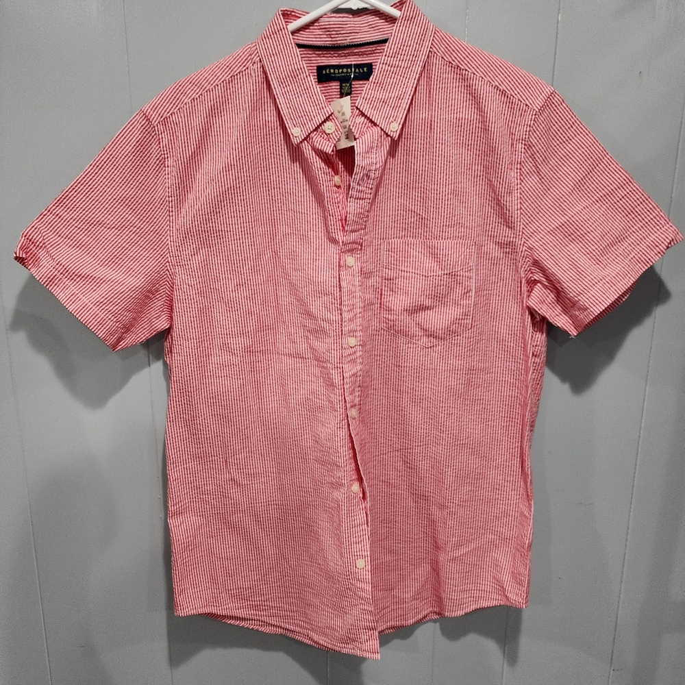 Aéropostale Button Down Men Shirt Sizes Medium NWT